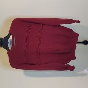 Zanerobe Men's Red Crewneck Sweater
